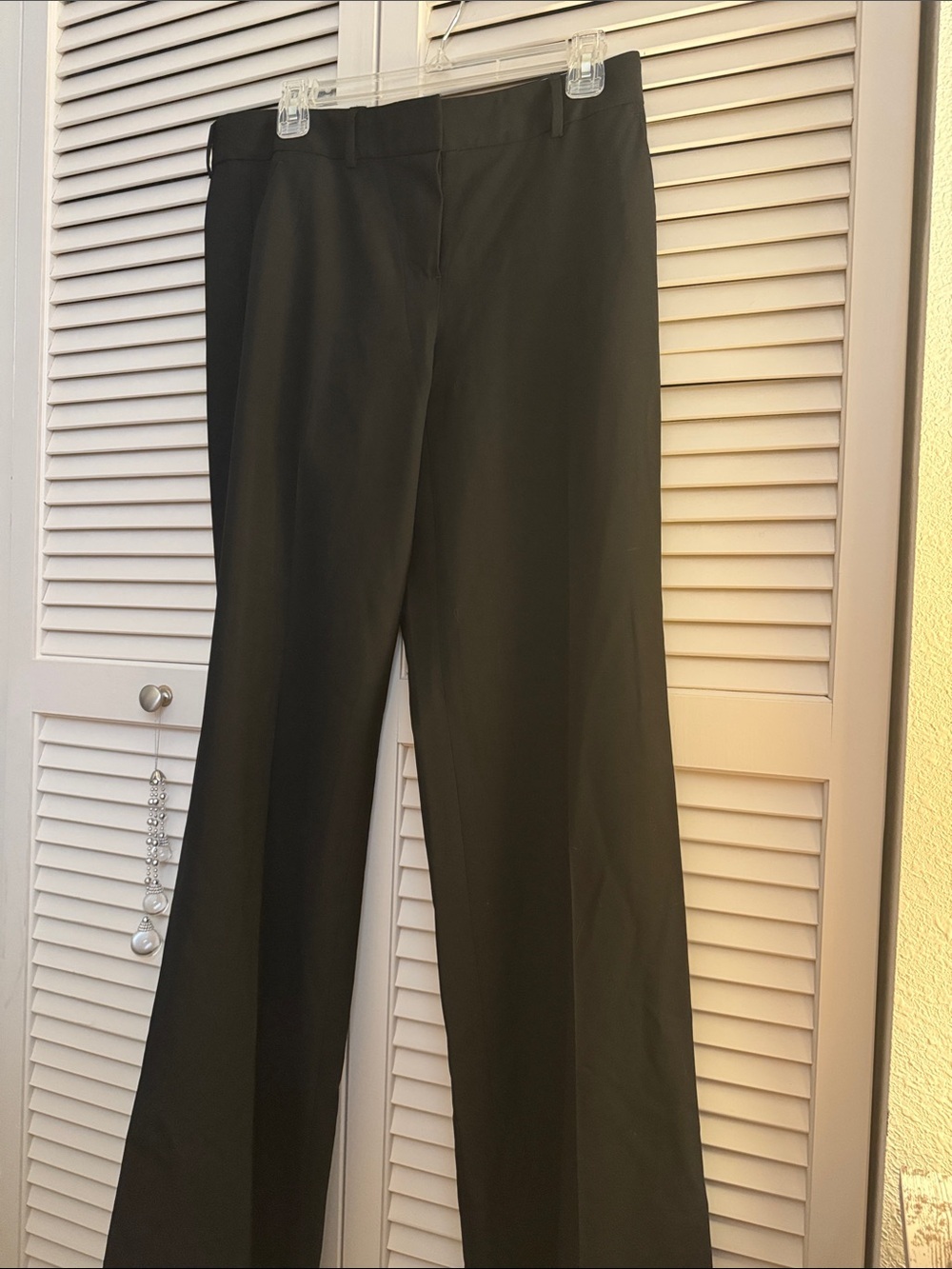 Theory Black Trousers Size Tag Missing EUC Likely Size 8